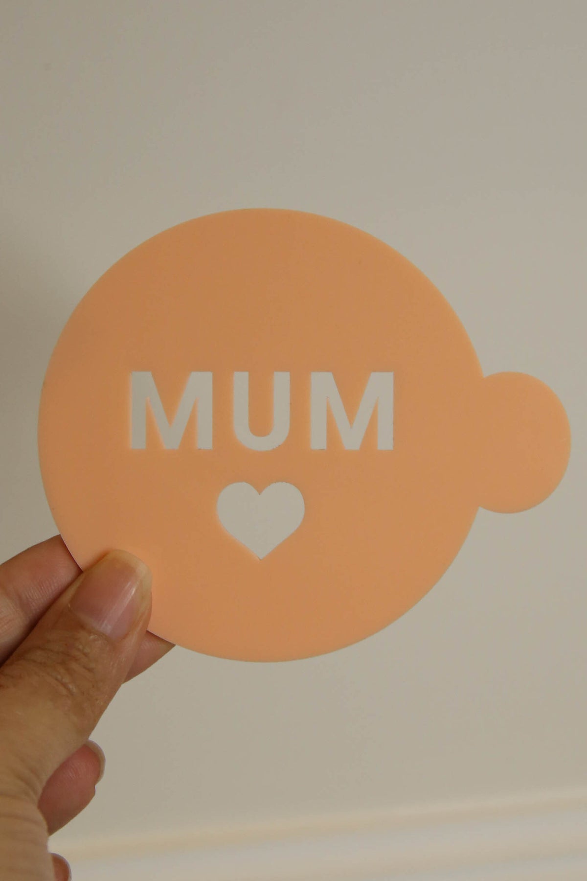 Mum - Coffee Stencil - Sign & Design