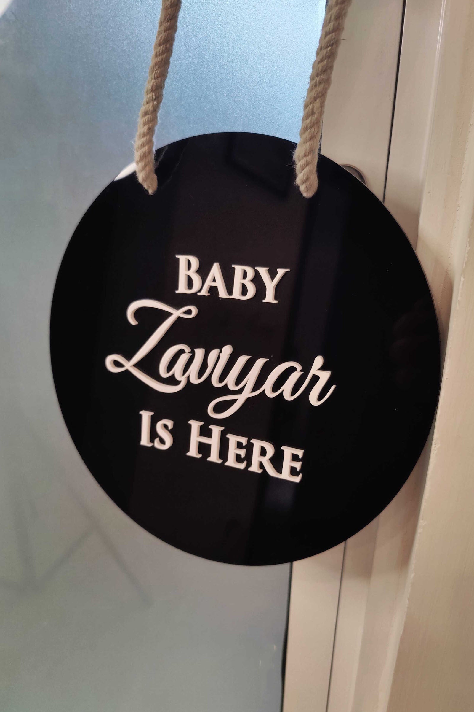 Custom Acrylic Hanging Door Sign