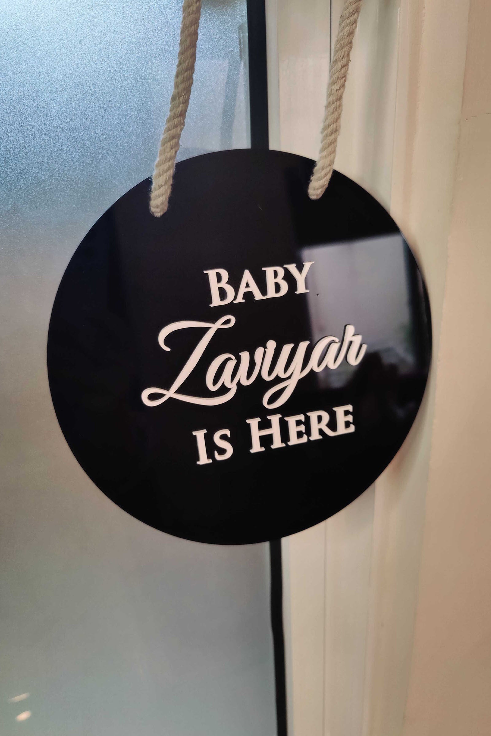 Custom Acrylic Hanging Door Sign