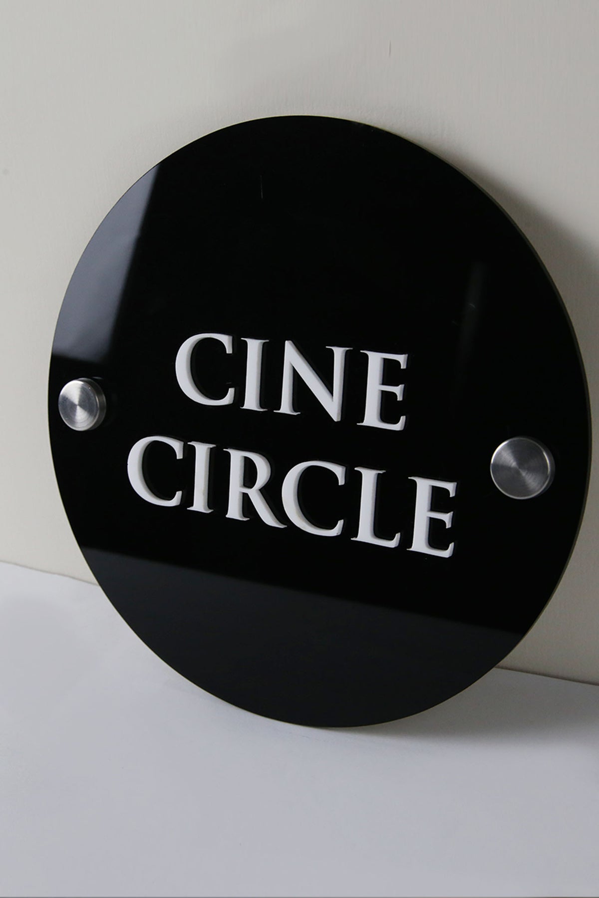 Mini 3D Round Wall Sign - Sign & Design
