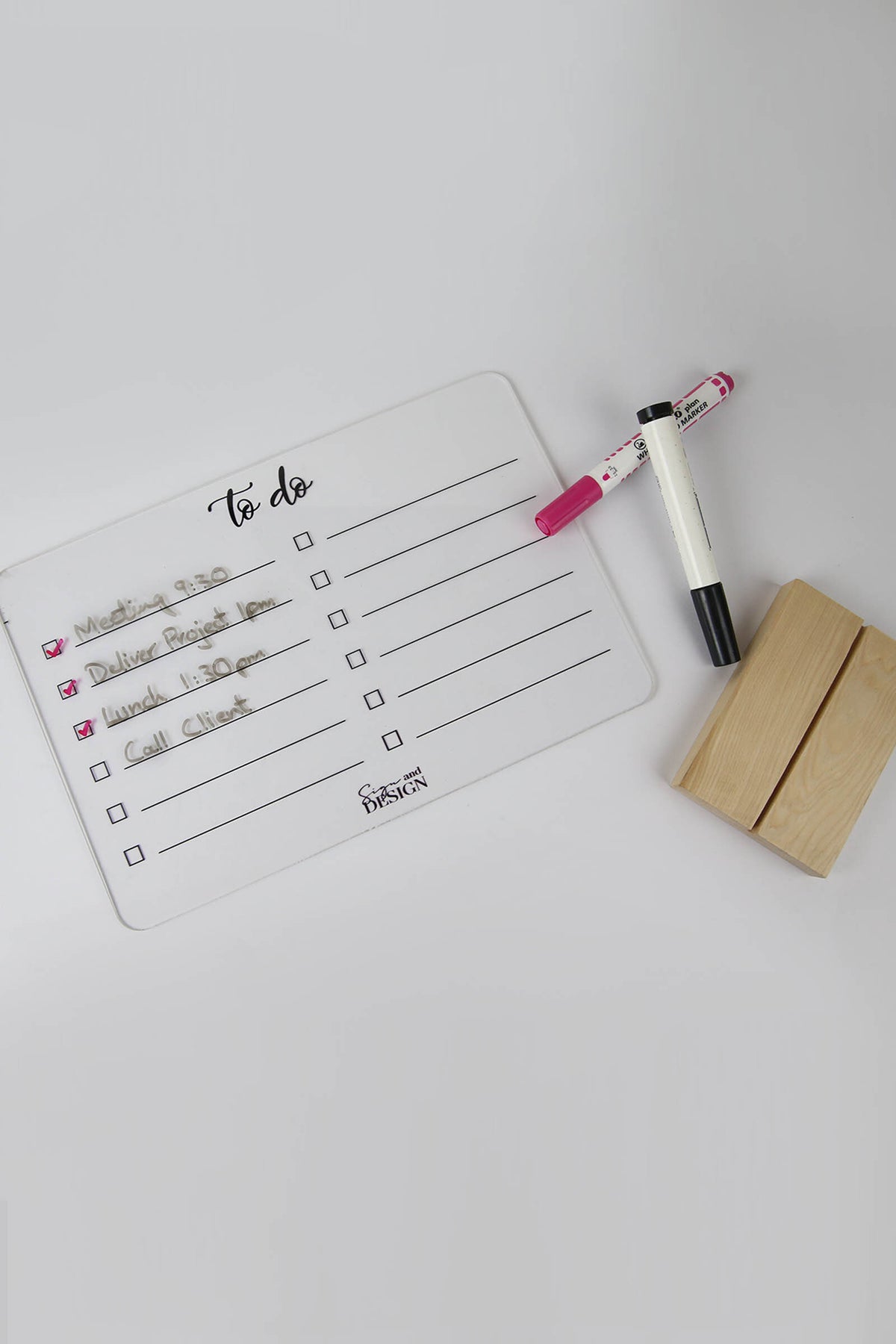 To Do List - Table Planner - Sign & Design