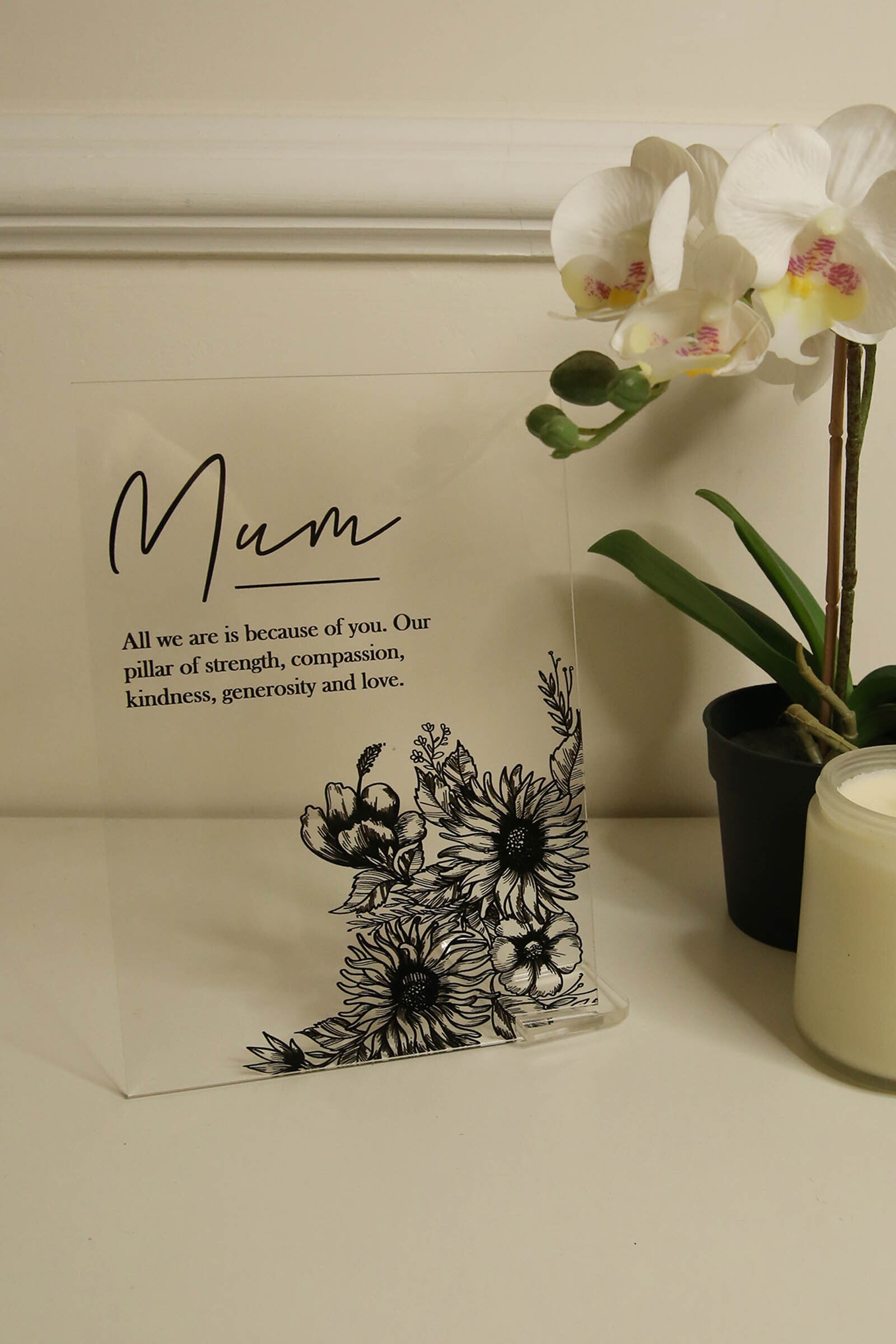 Mother's Day Gift Plaque - Sign & Design