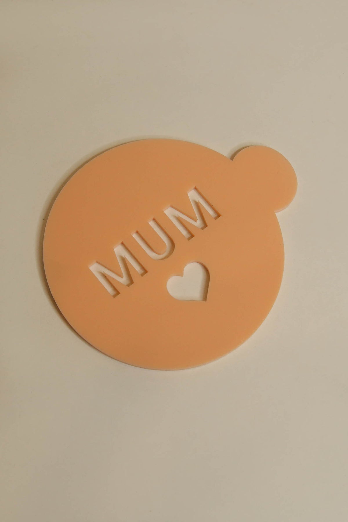 Mum - Coffee Stencil - Sign & Design