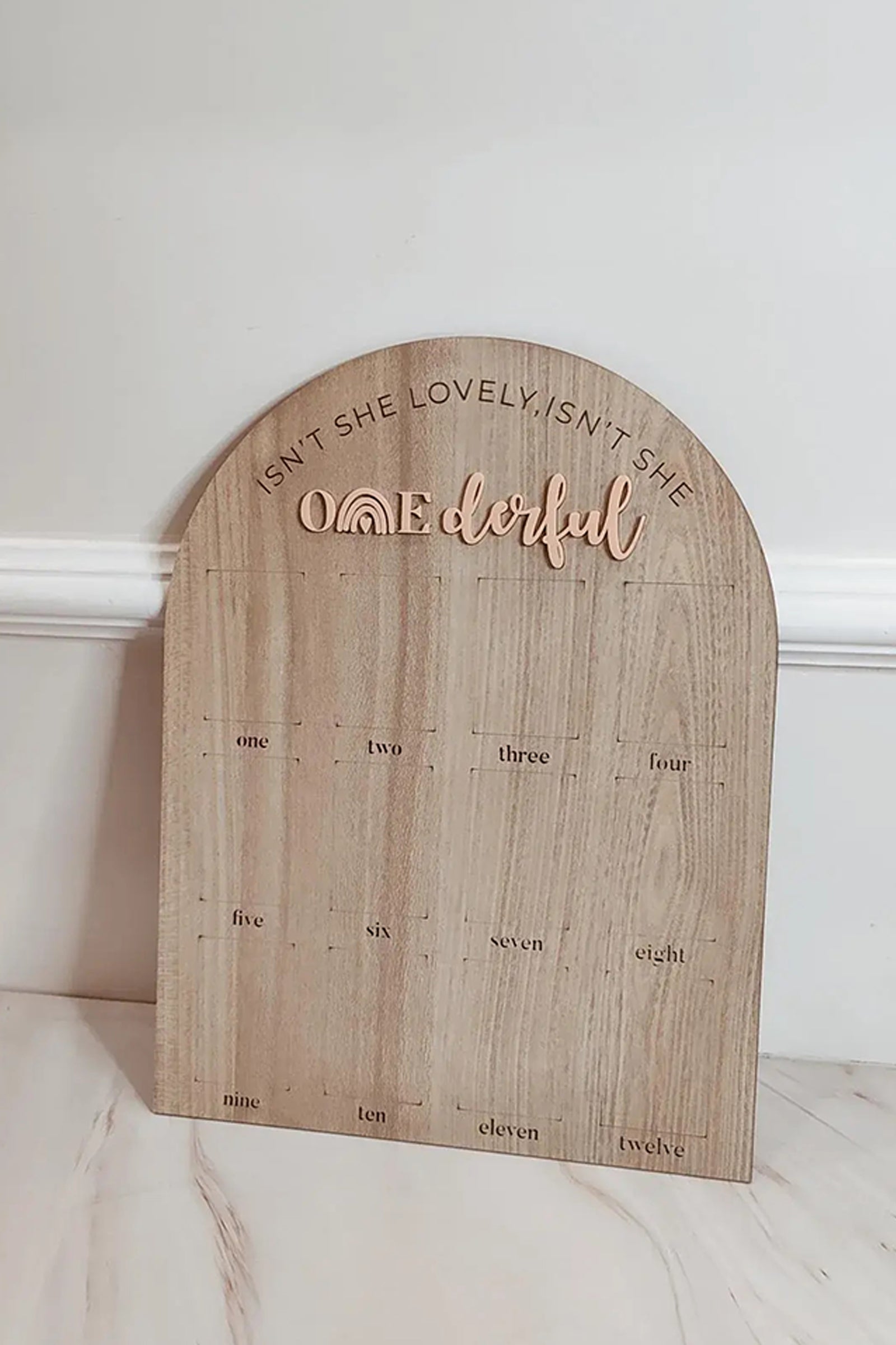 Onederful Photo Board