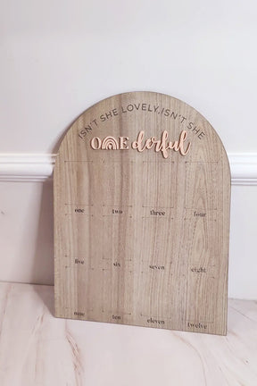 Onederful Photo Board