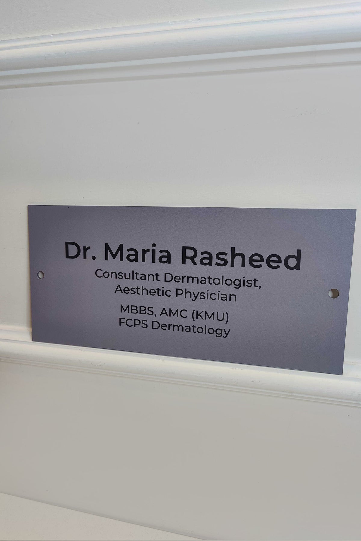 Custom Office Name Plate