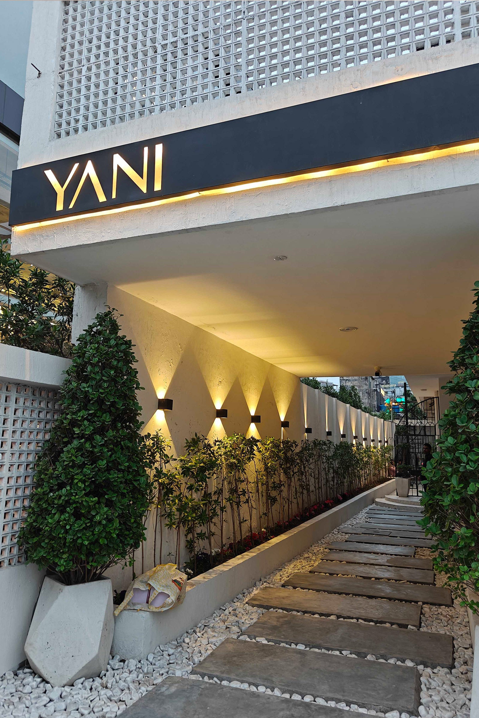 Custom Metal Backlit Business Sign