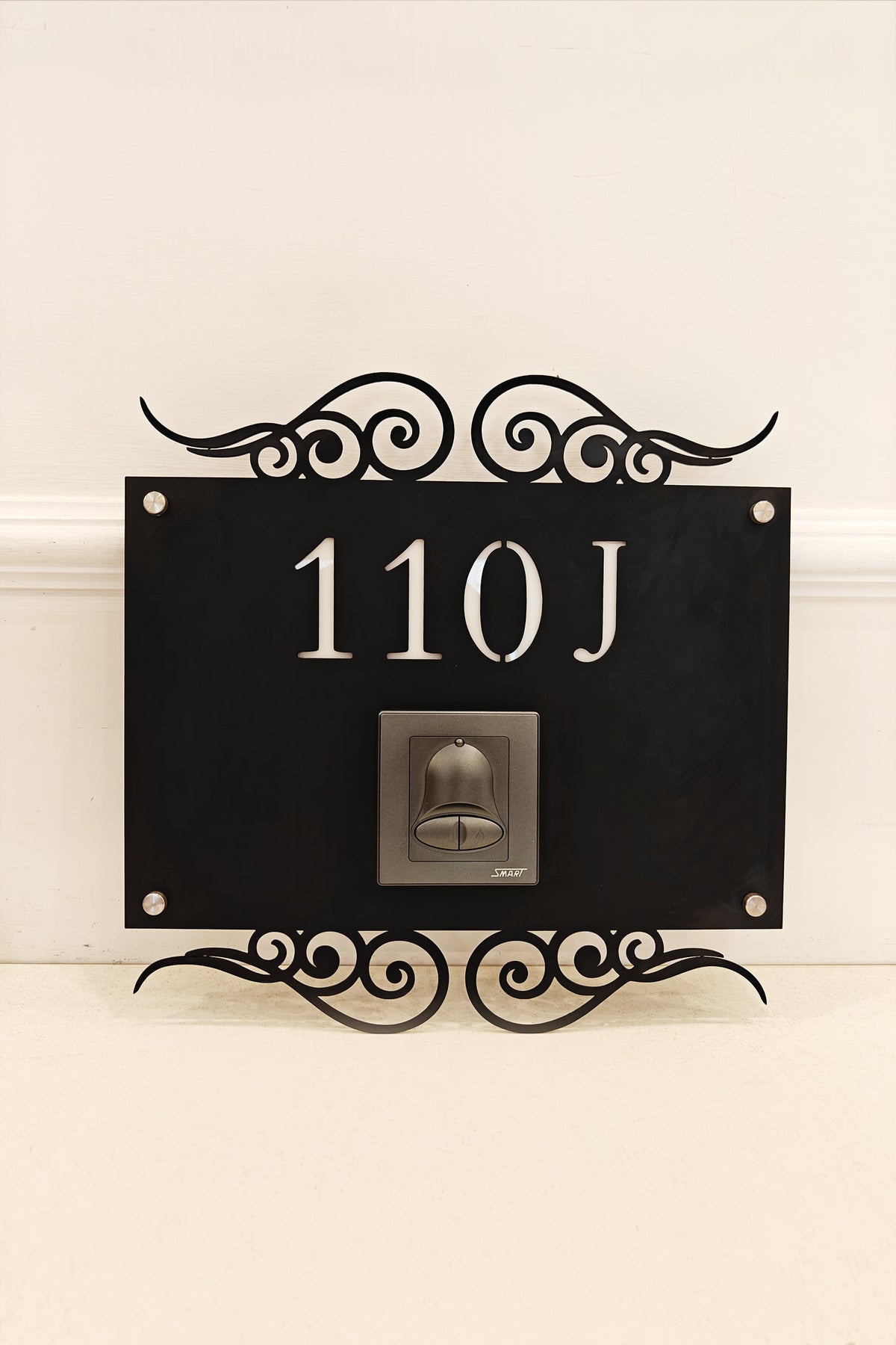 Spanish Style House Name Plate