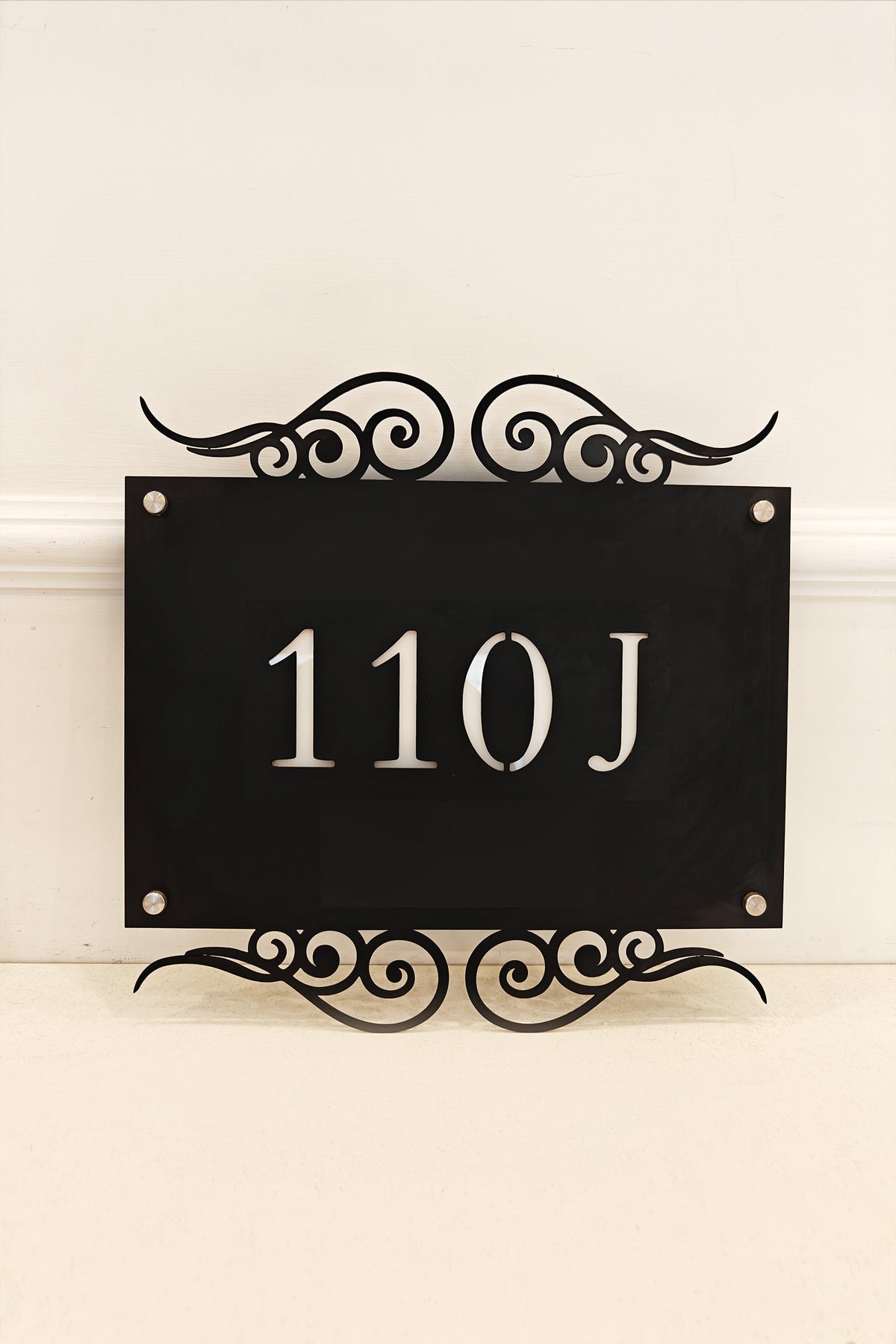 Spanish Style House Name Plate