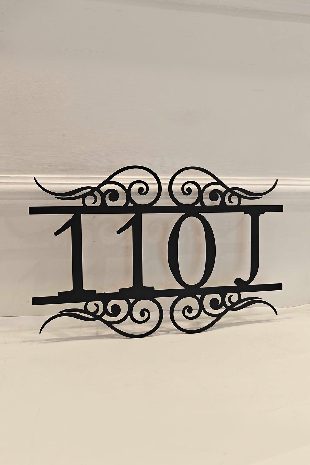 Spanish Cutout House Name Plate