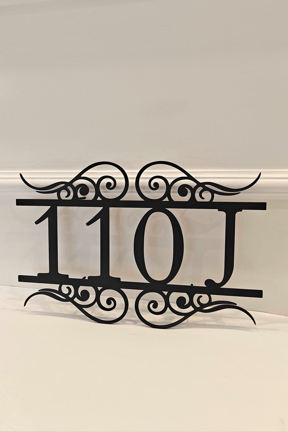 Spanish Cutout House Name Plate