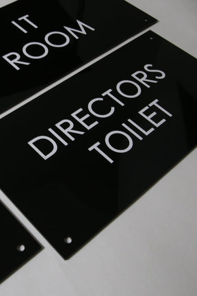 Custom Printed Office Sign - Sign & Design