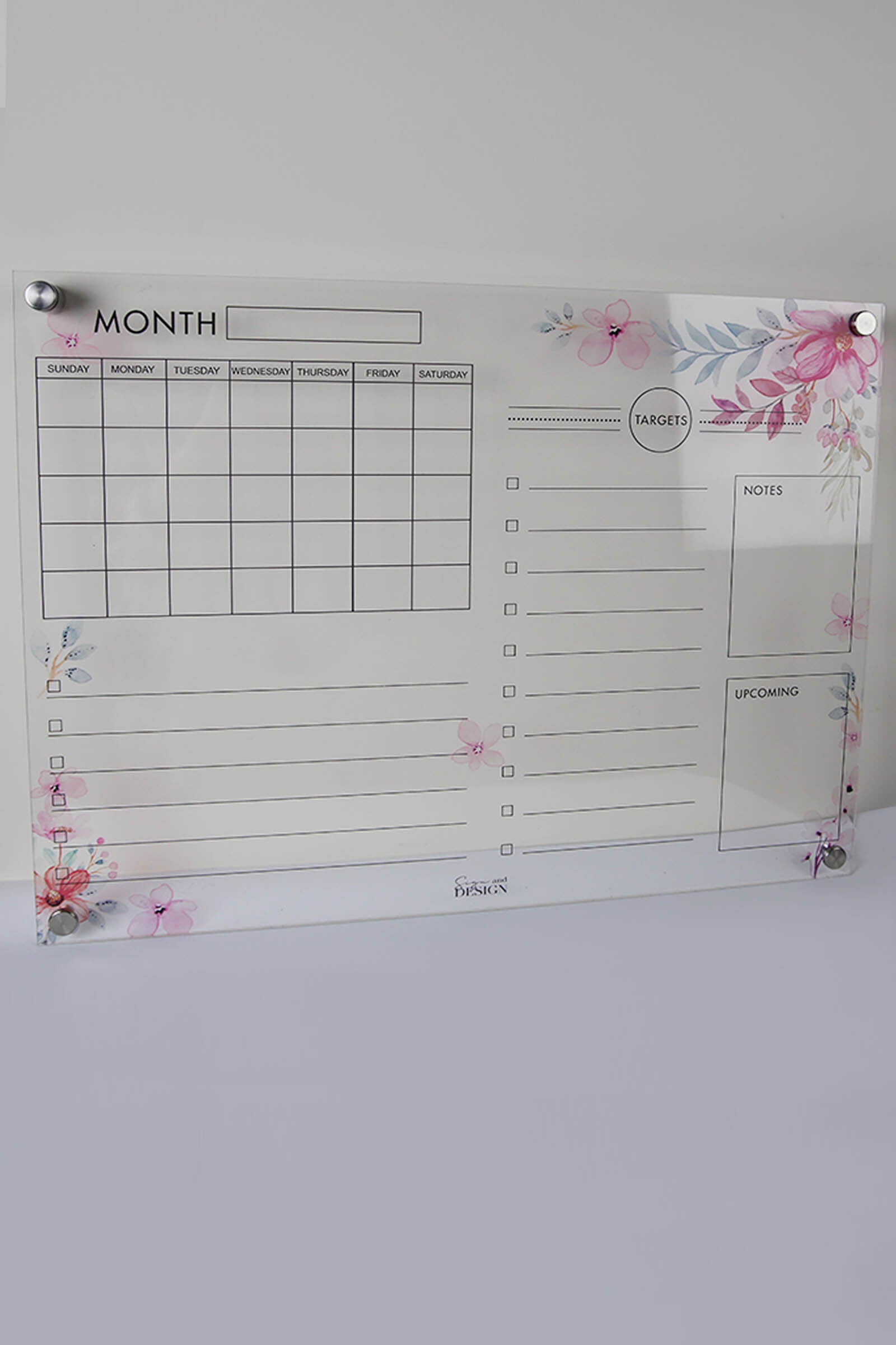 Floral Planner | Wall Planner