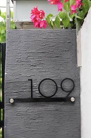Custom House Name Plates and Signs - Acrylic, Metal, Stainless Steel ...