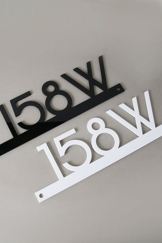 Custom House Name Plates and Signs - Acrylic, Metal, Stainless Steel ...