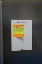 Shopping List - Magnetic Fridge Planner - Sign & Design