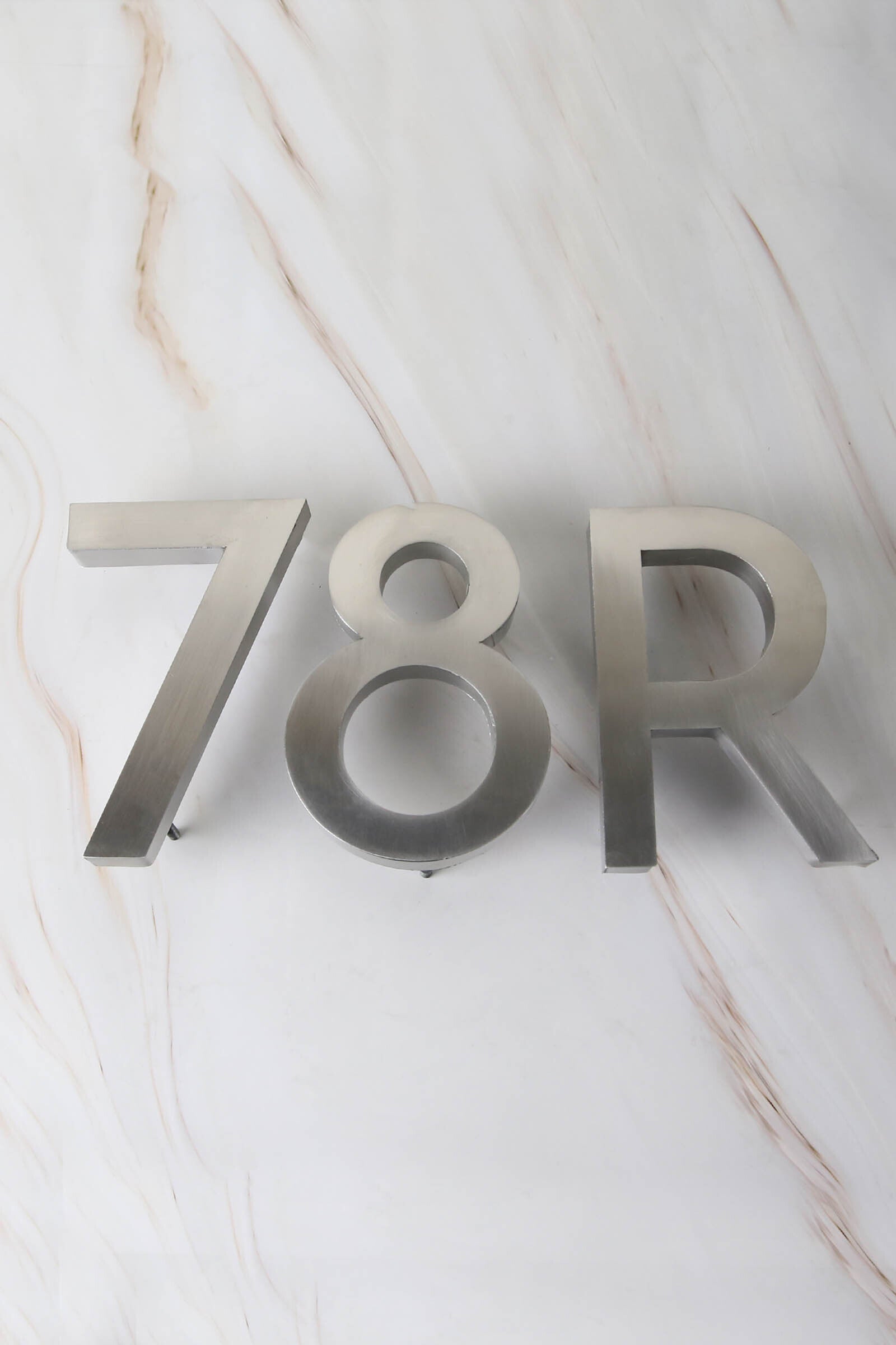 Custom Silver Stainless Steel Digits